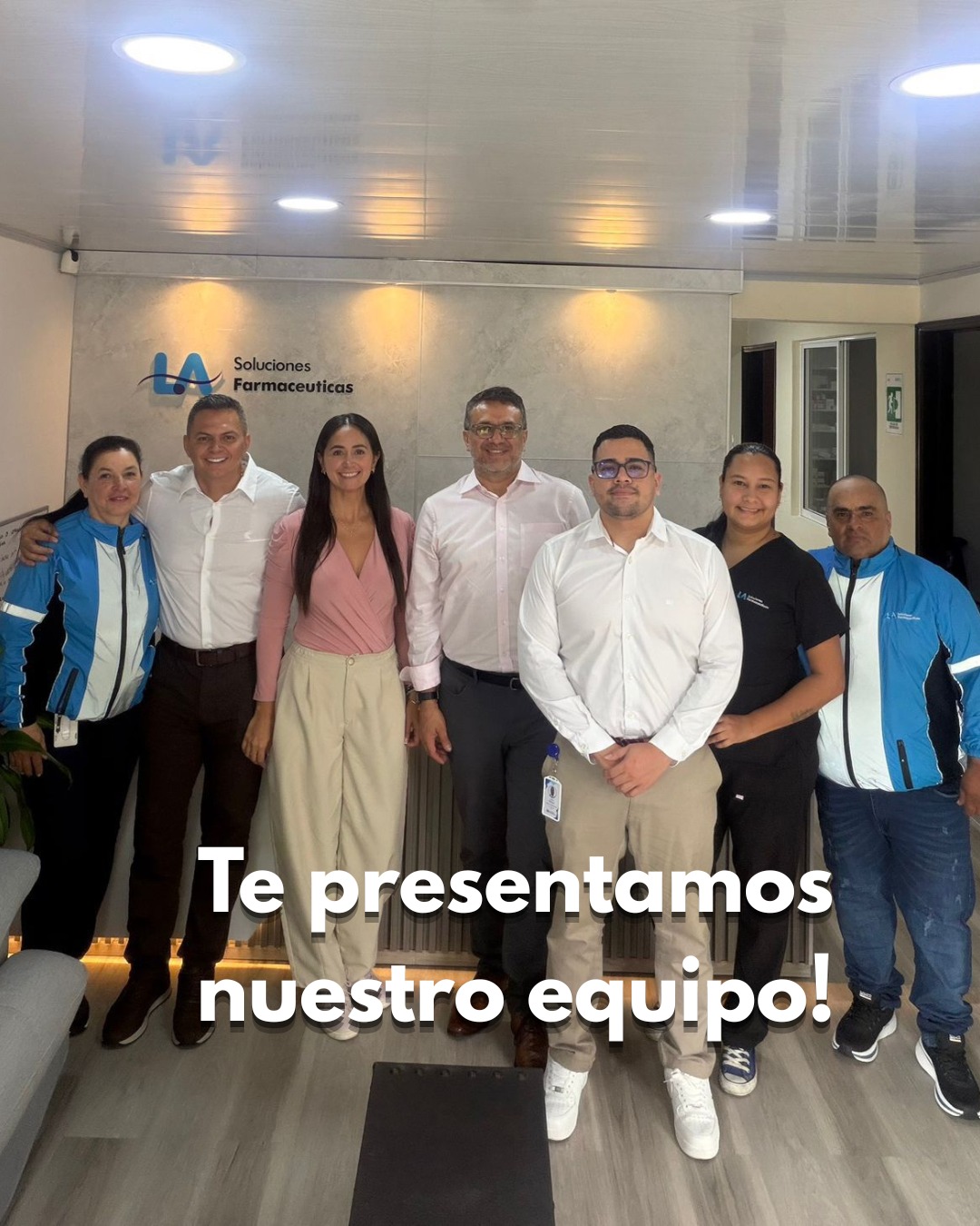Equipo de L.A Soluciones Farmacéuticas